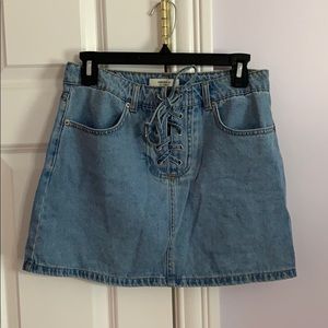 Denim skirt